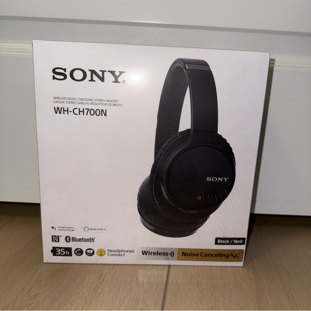 Sony WH-CH700N Wireless Noise Cancelling Headphones Alexa Built-in (Brand New)